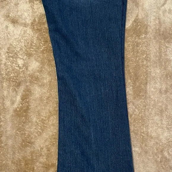 Miss Me Dark Blue Boot Cut Jeans with Embellished Pockets Size 28 - Picture 8 of 13